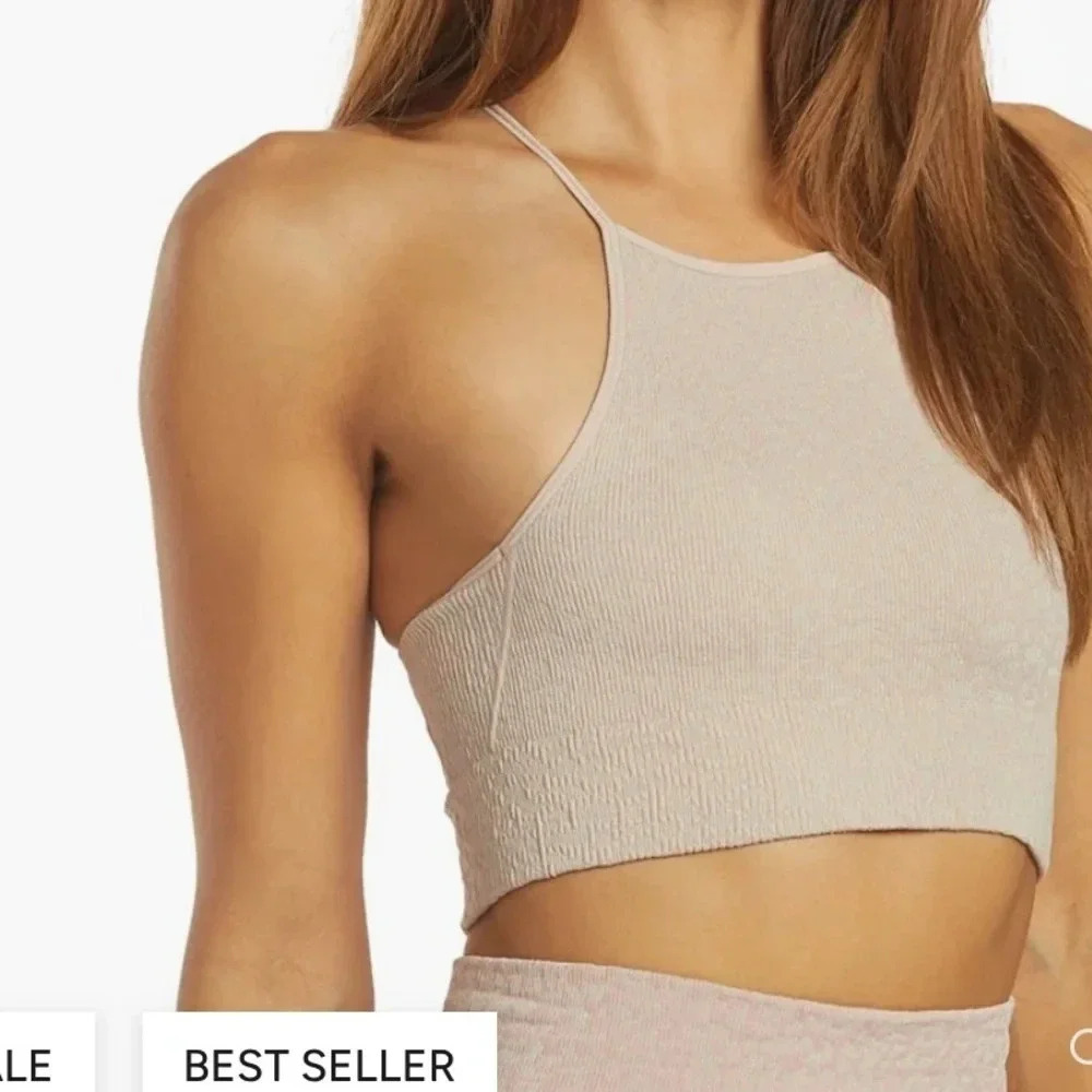 Free PeopleMovement High Neck Black and Grey Leopard Yoga Sports Bra M - Picture 6 of 10